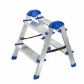 Стремянка алюминиевая двухсторонняя 2 ступени РемоКолор