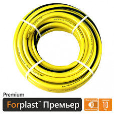 Шланг ПВХ поливочный Forplast Премьер 1 25м (10бар, -5 до +50) желтый