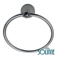 Полотенцедержатель кольцевой Solinne 3010WT, сатин, хром