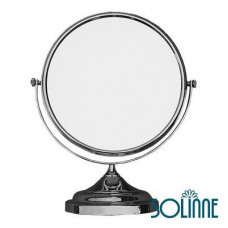 Зеркало косметическое увеличительное Solinne HL789N, хром