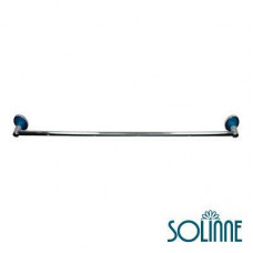 Полотенцедержатель одинарный Solinne 3324, хром. голубой