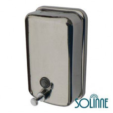 Дозатор для жидкого мыла из нержавеющей стали 500 мл. Solinne ТМ 801, полированный