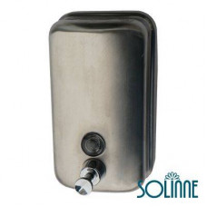 Дозатор для жидкого мыла из нержавеющей стали Solinne ТМ 801ML, матовый