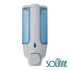 Дозатор для жидкого мыла пластиковый Solinne 9013, белый
