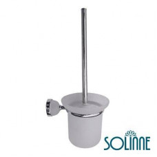Ершик туалетный Solinne 3090WT, хром, сатин