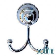 Крючок двойной Solinne 3088, хром