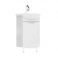 Тумба Adel 40.1D (VOLNA) напольная с умывальником Азов (Santek)