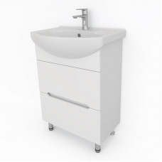 Тумба Моника напольная 60 с умывальником Элеганс