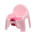 Горшок стульчик розовый