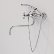 Смеситель AVRORA Dune для ванны с плоским изливом 350мм Смеситель AVRORA Dune для ванны с плоским изливом 350мм