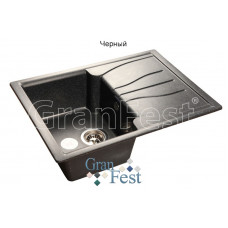 Мойка комп GF Standart GF-S680L 680х500 черный