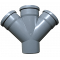 Крестовина одноплоскостная 110x110x110/45 ПП