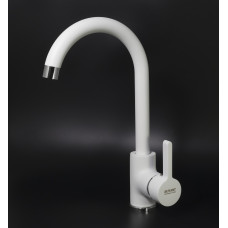Смеситель RUSANT для кухни гайка, белый Смеситель RUSANT для кухни гайка, белый