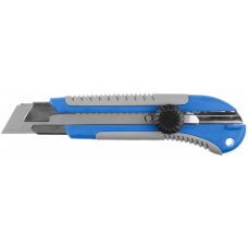 Нож с сегментным лезвием Зубр 25 мм с винтовым фиксатором ПРО-25