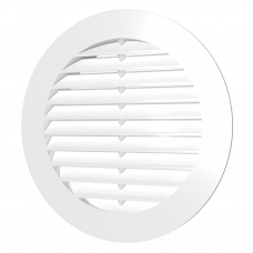 Решетка вентиляционная круглая 150 с фланцем D 125