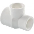 Тройник переходной 90/63/90 Tebo цв.белый