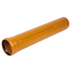 Труба ПВХ 110х3,2x1500 рыжая