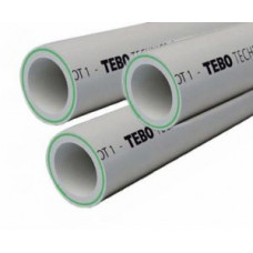 Труба стекловолокно 110 SDR6 Tebo цв.серый