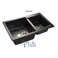 Мойка комп GF Standart GF-S780K 780 х 510 черный
