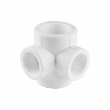 Крестовина 2-х плоскостная 40*25*25*40 Valfex цв.белый