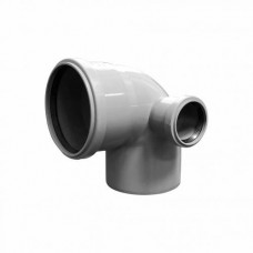 Отвод 110x50x87,5 фронт-вверх Valfex