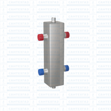 Гидравлический разделитель 100-1В нерж 304 с 2-мя кронштейнами Гидравлический разделитель 100-1В нерж 304 с 2-мя кронштейнами