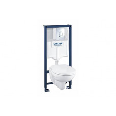 Система инсталляции GROHE Solido и унитазом Lecico Perth 