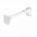 Карниз для ванны раздвижной,усиленный белый Санакс 110-200 см