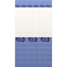 Панель Аромат роз синий (0,25 м* 2,7 м* 8 мм)