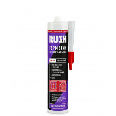 Герметик силиконовый универсальный 240 мл прозрачный RUSH RSK-100