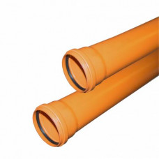 Труба для наружной канализации 160x4.9x1000 Valfex