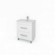 Тумба Квадро 70 с умывальником Como 70 (Cersanit)