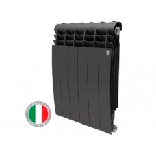 Радиатор биметаллический Royal Thermo BiLiner 500 new/Noir Sable - 8 секц.