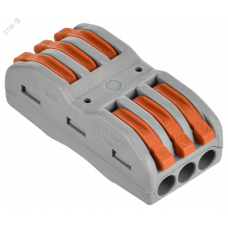 Клемма 6х0,25-4мм 222-4133 проходная