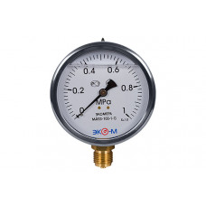 Манометр МД93 0-1,0 МПа Дк100 G1/2